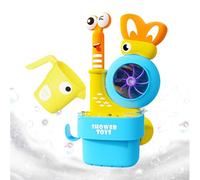 Shower Toys - ABS 12 x 18 x 17 cm | Interactive Water Play Set With Suction Cups | Fun Bath Shower Toy For Kids Boys Girls Ages 1-3 Home Travel Bathroom Party Favors