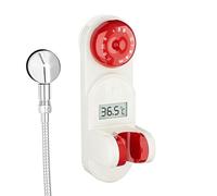 Shower Wand Holder - 360° Adjustable Suction Cup Shower Head Bracket, Wall Mounted Handheld Holder for Bathroom Toilet Household Hotel and Accessible Bathing for Seniors or Disabled