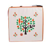 SHOWERORO 1 Pc coussin d'appoint chaise gamin assise bebe coussin assise coussin rehausseur de salle à manger chaise haute de voyage coussin de chaise coussin de siège à motif d'arbre Orange