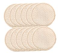 SHOWERORO 12 Pièces Coussinets Allaitement Réutilisables Et Lavables Lot Pour Femmes Protection Contre Les Fuites De Lait Maternel