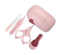SHOWERORO 1ensemble Kit De Toilettage Pour Garçon Fille De Coupe- Et Ciseaux Pour Garçon Fille Accessoires De Soins Pour Nourrissons Conception Ergonomique Et Sécurisée
