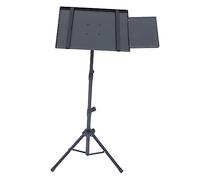 SHOWERORO 1pièce Trépied Ajustable pour Projecteur Et Ordinateur Portable Support Pratique pour Musiciens DJ Et Enseignants Hauteur Et Angle Réglables Noir