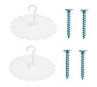 SHOWERORO 2 Ensembles Support de Moustiquaire Garçon Fille avec Ventouse Crochet Suspendu Pratique pour Lit et Berceau Fixation Sécurisée Insectes