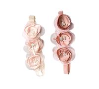 SHOWERORO 2 Pièces Ceinture de cheveux de fleurs bandeau filles bandeau fleur bébé