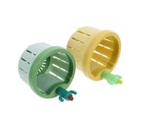 SHOWERORO 2 Pièces Filtre Évier Cuisine PP Résistant Panier Passoire Bouchons pour Cuisine Filtre Égouttoir Lavabo Moderne pour Évier et Bassin à Légumes Récupérateur Déchets Alimentaires