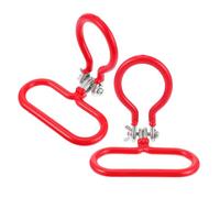 SHOWERORO 2 pièces Poignée de Levage pour Bouteille Verre avec Écrou à Aile Support Robuste Ajustable pour Bonbonne Eau et Vin Outil de Transport Sécurisé pour Cave Restaurant et