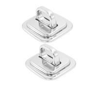 SHOWERORO 2 Pièces Verrou de Sécurité Ordinateur Portable avec Base Fixe Robuste Fixation de Sécurité Bureau École Bibliothèque Serrure à Clé Facile à Utiliser