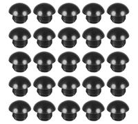SHOWERORO 25 Bouchons de Remplissage Hydraulique en Caoutchouc Noir pour Cric, Forme Conique, Résistance Froid, Installation Facile, pour Levage et Réparation