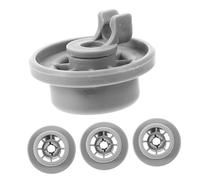 SHOWERORO 4 Pièces Roues Panier Inférieur Lave-vaisselle De Rechange Stables Faciles à Installer Compatibles Avec Grandes Marques