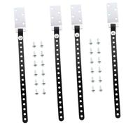 SHOWERORO 4pièces Anti-falling Furniture Safety Straps for Proofing Strong Child Safety Anchors for Cabinets Bookshelves Dressers and Desks