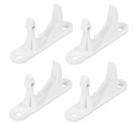 SHOWERORO 4pièces Butée De Porte Plastique Pour Lave-linge Accessoires De Remplacement Pour Machines à Laver Facile à Installer Et