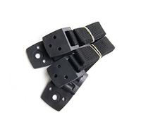 SHOWERORO 4pièces Sangles Anti-basculement Pour Bébés Sangles De Sécurité Réglables Pour Tv Et Meubles Protection Murale Les Chutes Noir