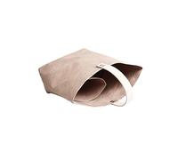 SHOWERORO À Vin Réutilisable Papier Kraft Lavé Support De Bouteille De Vin Pratique avec Poignée pour Et Rangement