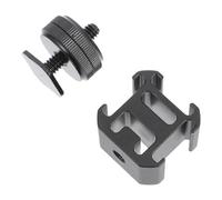 SHOWERORO Adaptateur pour Trépied et Griffe Porte-Accessoires Support de Flash 3 Têtes en Métal Vis de Fixation Compatible Appareils Photo Reflex Montage Multi-Accessoires pour Prise de