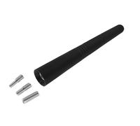 SHOWERORO Antenne Courte de Toit en Alliage Métallique 91 CM pour Voiture Antenne FM de Remplacement avec Adaptateurs M4 M5 M6 Compatible Camion VUS Camping-Car Réception Radio