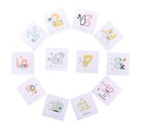 SHOWERORO Autocollants Pour Nouveau-nés Motif Animal Unique Matériau Sûr Pour Bébé
