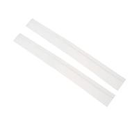 SHOWERORO Bande D’étanchéité Silicone 2 Pièces, Remplisseur D’espace Couloir Cuisinière Gaz, Protection Haute Température, Usage La Cuisine, Évite Infiltration Salissures Et Huile