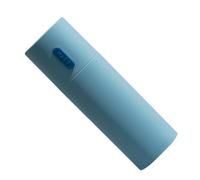 SHOWERORO Boîte à Brosse à Dents Étui à Dentifrice Bleue en Plastique Multifonctionnelle et Mug pour Se Brosser Dents Rangement Propre Voyage