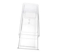 SHOWERORO Boîte De Rangement à Tiroir Pour Réfrigérateur Taille Moyenne En Plastique Transparent, Fond Antidérapant, Maintien Frais, Pour Organisation Cuisine Et Congélateur