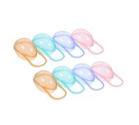 SHOWERORO Boîte De Rangement Pour Tétines Bibs 8 Pièces Étui Léger Sûr Pour Les Voyages