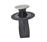 SHOWERORO Bouchon Vidange Multifonction Noir Dispositif Kick Out pour Broyeur Déchets Cuisine Scellant Évier et Pratique