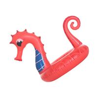 SHOWERORO Bouée Gonflable Facile à Gonfler et Dégonfler Forme Hippocampe pour Adultes en PVC Bouée Flottante Natation, Accessoire de Plage et Piscine, pour Camping