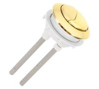 SHOWERORO Bouton de Chasse D'eau en Abs en Usage Familial ou Hôtelier Double Poussoir, Texture Robuste et Tige Extra Longue Couleur Aléatoire Adapté pour Toilettes à
