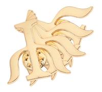 SHOWERORO Broches Grecques pour Psychologues 4pcs en Alliage Élégant et Décoratif, Épingles Polyvalentes pour Paquet et Vêtements Lors de Voyages L'école