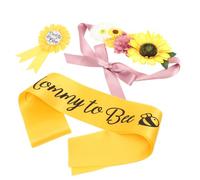 SHOWERORO Ceinture De Maternité À La Mode Pour Future Maman Ensemble Décoratif Pour Baby Shower