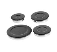 SHOWERORO Chapeau De Cuisinière Ensemble De Brûleurs à Capuchons De Remplacement Concaves Pour Plaques De Compatible Plupart à