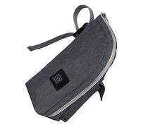 SHOWERORO Chauffe-biberon Portable Paquet à Biberon Chauffant Pour Voiture Maman Protection Thermorégulée Matière Douce Gris Pratique Pour Déplacements