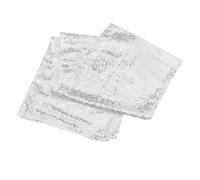 SHOWERORO Chemin de Table Paillettes Argentées Décor Anniversaire Fête Danse Style Disco Élégant et Polyvalent pour Table Buffet Salon