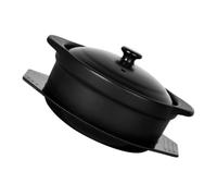 SHOWERORO Cocotte De Cuisine Céramique Marmite à Ragoût Avec Couvercle Cocotte Pour Mijoter Riz Poulet Braisé Et Soupes