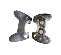 SHOWERORO Coque Housse Protection Pour Manette Contrôleur Accessoires Boîtier Skin Arrière Camo Gris