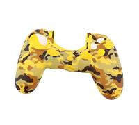 SHOWERORO Coque Silicone Pour Manette Jaune Camouflage Accessoires De Contrôleur Protection Rayures Et Saleté