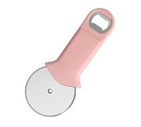 SHOWERORO Coupe-pizza pour Découpe Lisse en Acier Inoxydable Poignée Ergonomique Ouvre-bouteille Intégré, pour Soirée Pizza Cuisine