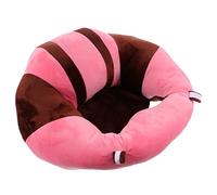 SHOWERORO Coussin De Siège Pour Garçon Et En Peluche Ultra Doux 45cm Support De Dos Confortable D'apprentissage En Rose Et Marron Chaise Pour Bébé 0,68kg Pour Jouer Et Apprendre