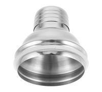 SHOWERORO Couvercle de Shaker Cocktail en Acier Inoxydable 7,4 Cm Argenté Accessoire de Bar Professionnel pour Préparation et Service Compatible Shakers à Cocktails