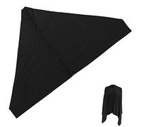 SHOWERORO Couverture D’allaitement En Coton Noir Pour Bébé Et Maman, Poncho Multifonctionnel Respirant, Protection Soleil Et Vent, Écharpe D’allaitement Confortable Pour Sorties En Extérieur,