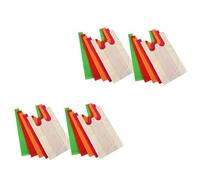 SHOWERORO De Courses Non Tissés Lot de 20 Fourre-Tout Pochette De Rangement pour Usage Quotidien Aléatoire