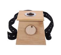 SHOWERORO Dispositif de moxibustion portable en bambou avec contrôle de température, boîte à moxa pour camping, soulage douleurs du cou et des épaules