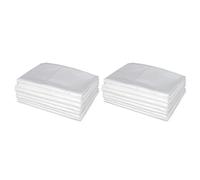 SHOWERORO Doublure de Clapier à Lapin Jetable en PE Lot de 100 Pièces Jetable Surface Lisse et Pliable pour Cage de Petit Animal, pour Lapins et Cobayes