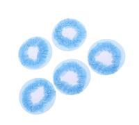 SHOWERORO Filets à Chignon Invisibles Bleus pour Danse et Ballet, 5 Pièces, Légers et Respirants en Maille et Tissu, Accessoires Coiffure Élégants pour Femmes et Filles