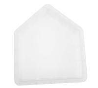 SHOWERORO Grand Moule Silicone de Maison Profonde pour Résine Époxy, Moule Léger et Stable pour Préservation de Fleur et Décoration Intérieure Élégante