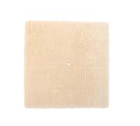 SHOWERORO Griffoir pour Chat Base Beige en Peluche 1 Pièce Socle Stable Compatible Vis M8/M10 pour Poteau à Griffer Arbre à Chat DIY Entretien Structure Domestique