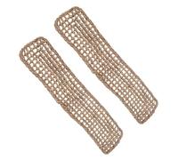 SHOWERORO Hamacs Suspendus en Jonc de Mer Tissé 75X18 CM Lot de 2 pour Reptiles et Lézards Coussins Adaptés aux Terrariums pour Iguanes et Serpents