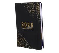 SHOWERORO Journal de Planification des Objectifs Carnet Portable Rigide Organisateur avec Horaire pour École Bureau et Vie Professionnelle