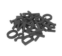 SHOWERORO Lettres Alphabet Aimantées Mousse Lettre Pour Réfrigérateur Et Bureau Supports Apprentissage