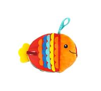 SHOWERORO Livres Pour Bébés Pour Léducation Précoce Jouets Doux En Forme De Poisson Livre En Tissu Pour Bébé Jouet Dapprentissage Sûr