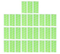 SHOWERORO Lot De 10 Étiquettes Autocollantes A4 Pour Câbles Réseau Colorées Pour Identifier Les Câbles Encombrés